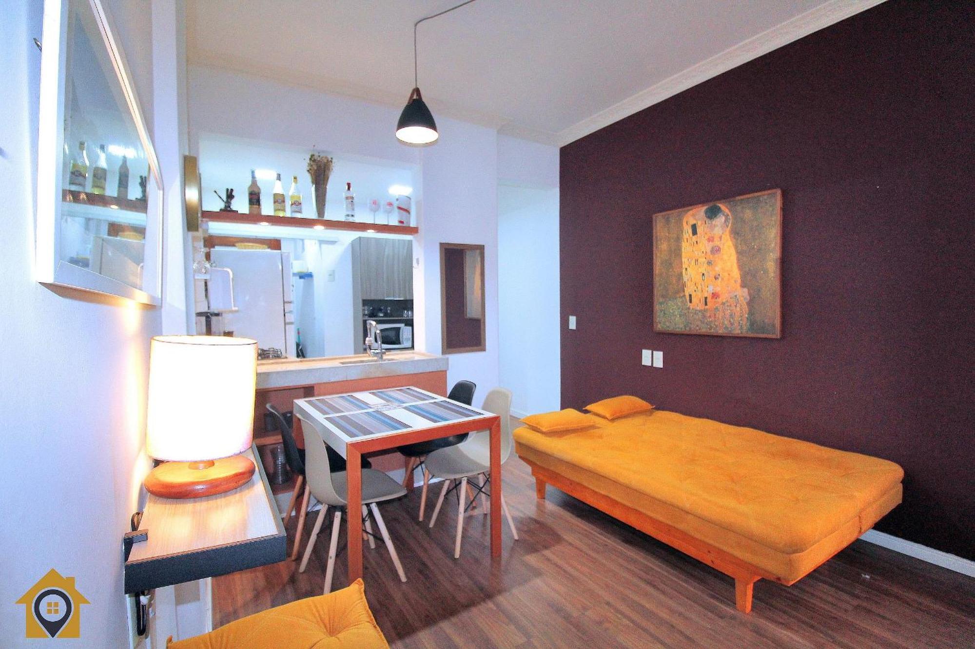 Apartemen Encantador 1 Quarto: 300m Da De Copacabana *