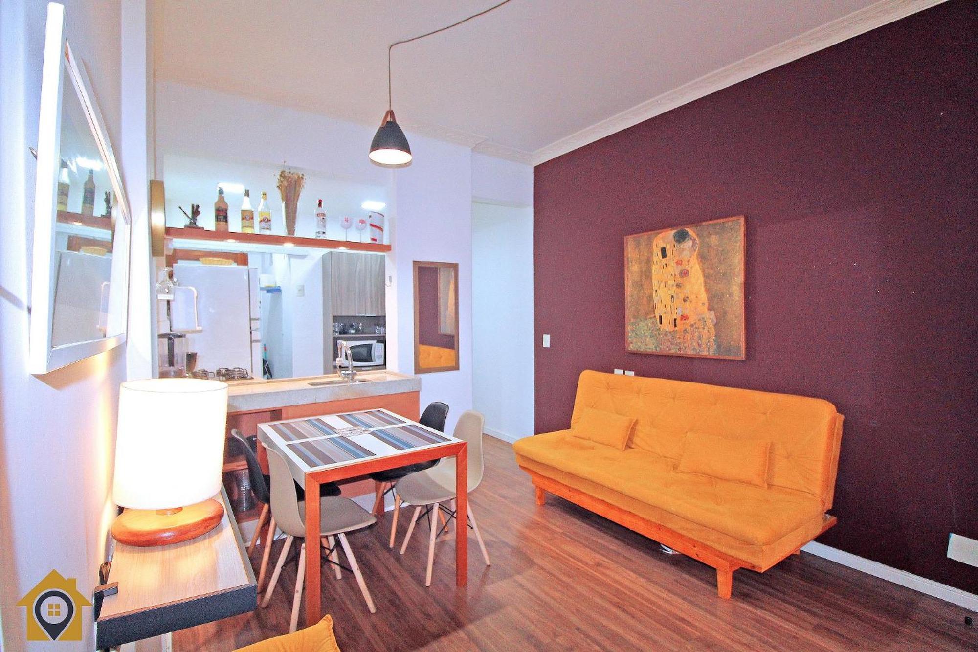 Apartemen Encantador 1 Quarto: 300m Da De Copacabana *