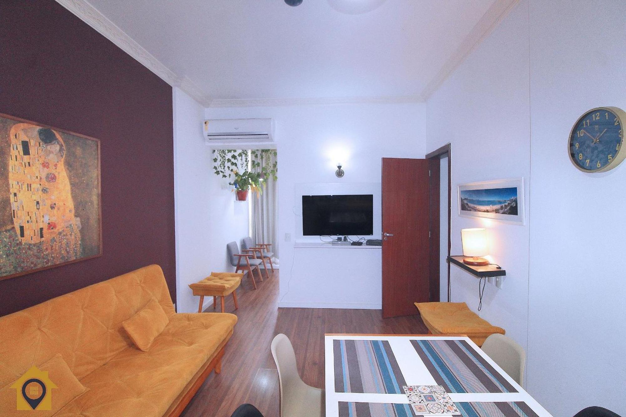 Encantador 1 Quarto: 300m Da De Copacabana Apartemen *